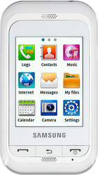Samsung GT-C3300K Champ Chic White