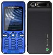 sony ericsson S302 синий